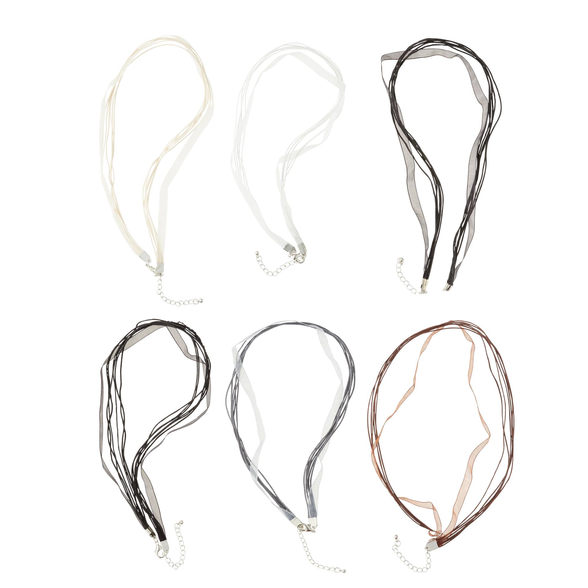 Bead Landing™ Ribbon Cord Necklaces
